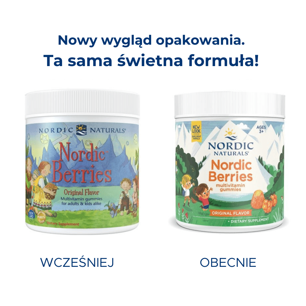 Nordic Berries 120 gummies Cytryna Nordic Naturals Sklep Nordic.pl