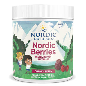 Nordic Berries 120 gummies Wiśnia & Jagoda Nordic Naturals Sklep Nordic.pl