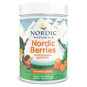 Nordic Berries Pomarańcza & Cytryna 200 gummies Nordic Naturals Sklep Nordic.pl