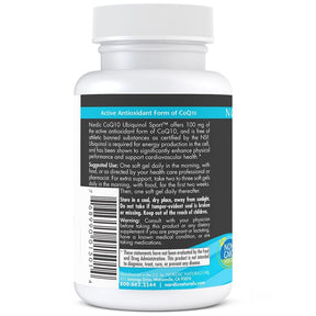 Nordic CoQ10 Ubiquinol Sport 60 softgels Nordic Naturals Sklep Nordic.pl