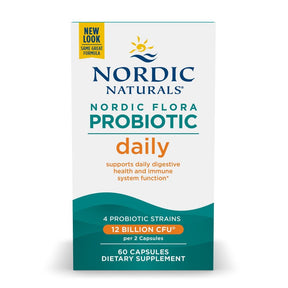 Nordic Flora Probiotic Daily 60 caps Nordic Naturals Sklep Nordic.pl