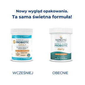 Nordic Flora Probiotic Daily 60 caps Nordic Naturals Sklep Nordic.pl