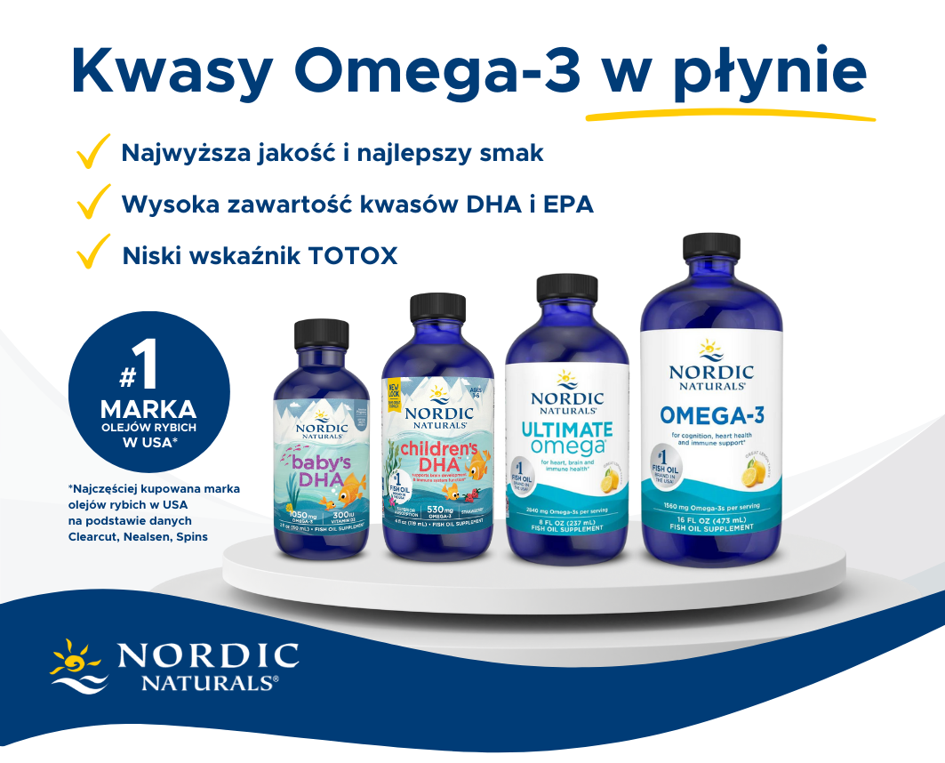 Nordic Naturals Kwasy omega-3 w płynie