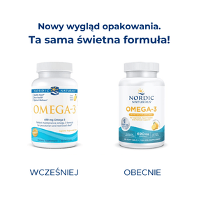 Omega - 3 Fish Softgels 60 softgels Cytryna Nordic Naturals Sklep Nordic.pl