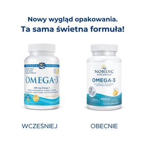 Omega - 3 Softgels 120 softgels Cytryna Nordic Naturals Sklep Nordic.pl