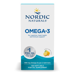 Omega - 3 Softgels 120 softgels Cytryna Nordic Naturals Sklep Nordic.pl