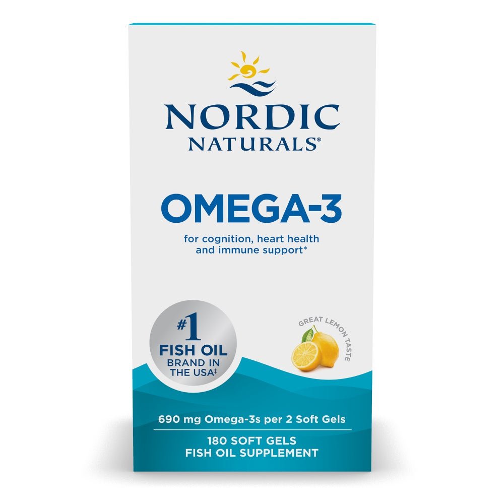 Omega - 3 Softgels 180 softgels Cytryna Nordic Naturals Sklep Nordic.pl