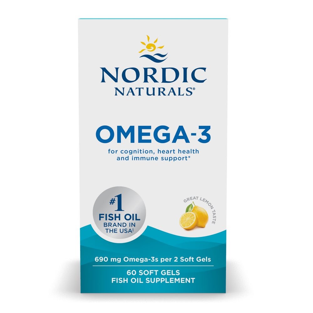 Omega - 3 Softgels 60 softgels Cytryna Nordic Naturals Sklep Nordic.pl