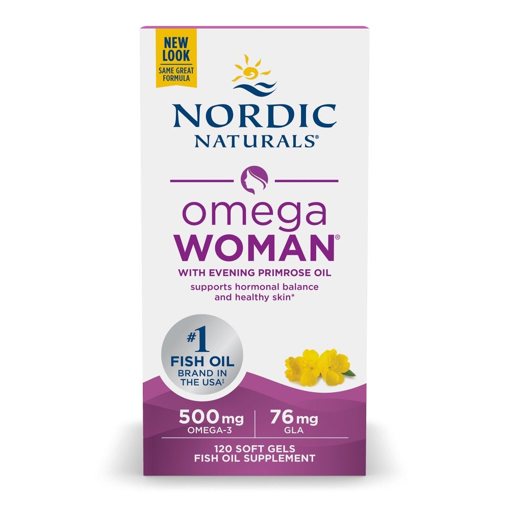 Omega Woman 120 softgels Cytryna Nordic Naturals Sklep Nordic.pl