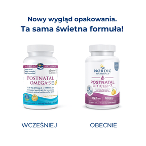 Postnatal Omega - 3 60 softgels Nordic Naturals Sklep Nordic.pl