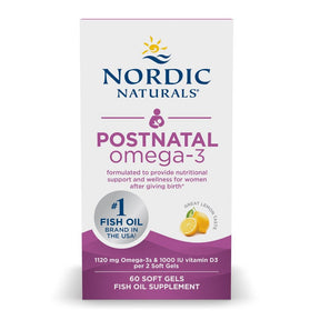 Postnatal Omega - 3 60 softgels Nordic Naturals Sklep Nordic.pl