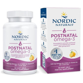 Postnatal Omega - 3 60 softgels Nordic Naturals Sklep Nordic.pl