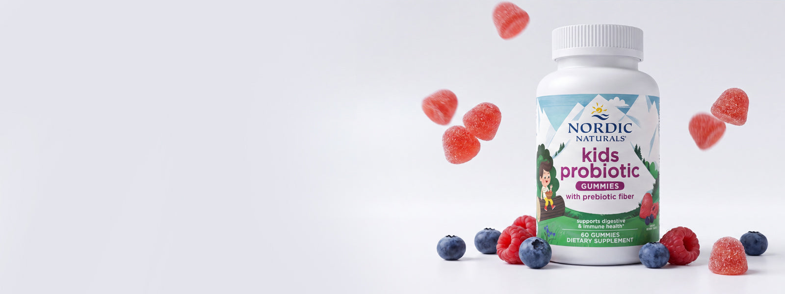 Probiotyk dla dzieci w żelkach Nordic Naturals Kids Probiotic Gummies