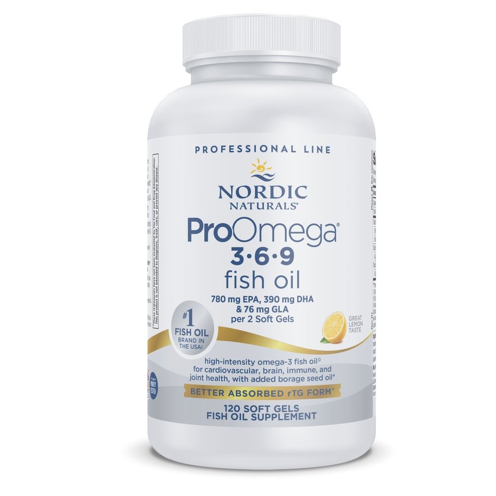 ProOmega-3-6-9 120 softgels Cytryna Nordic Naturals Sklep Nordic.pl