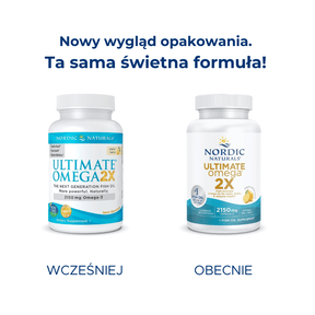 Ultimate Omega 2X 120 softgels Cytryna Nordic Naturals Sklep Nordic.pl