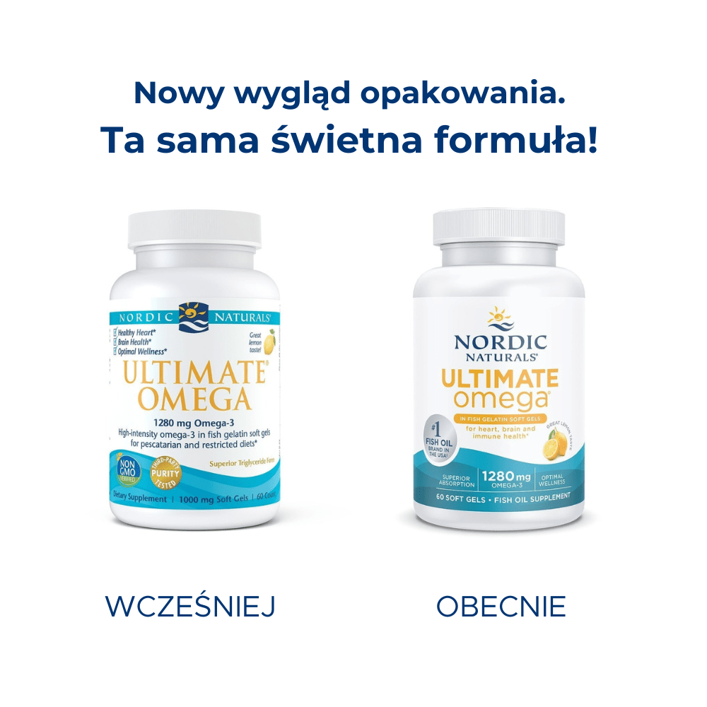 Ultimate Omega Fish Softgels 60 softgels Nordic Naturals Sklep Nordic.pl