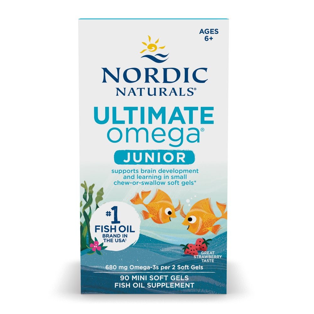 Ultimate Omega Junior 90 softgels Nordic Naturals Sklep Nordic.pl