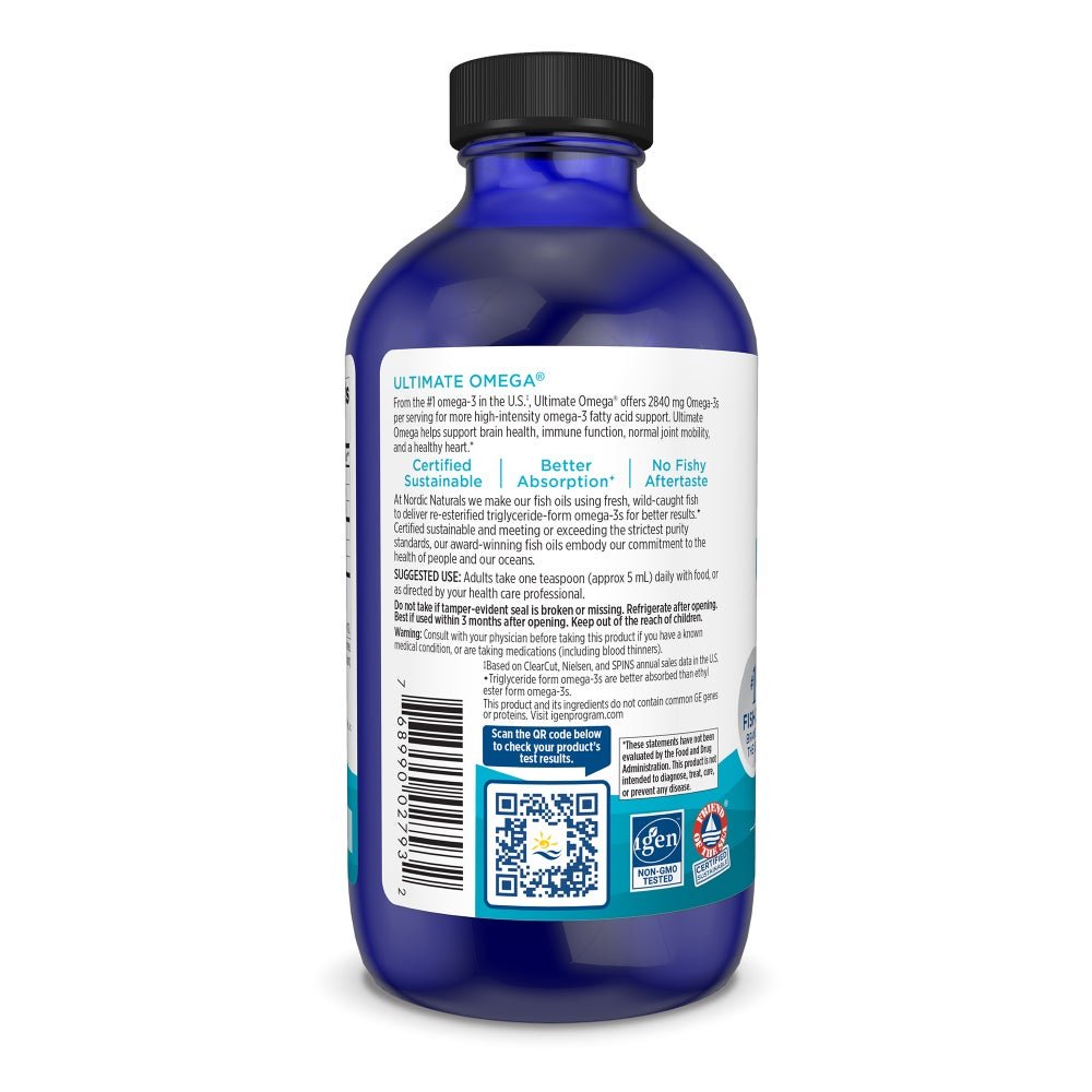 Ultimate Omega Liquid 237 ml Cytryna Nordic Naturals Sklep Nordic.pl