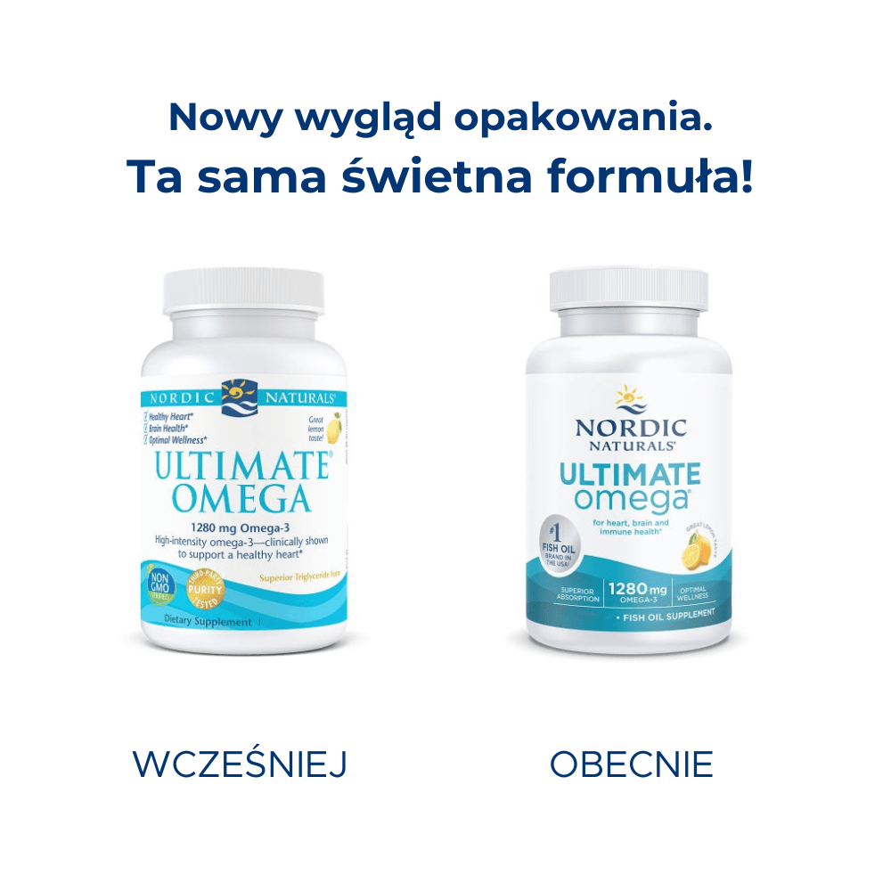 Ultimate Omega Softgels 120 softgels Cytryna Nordic Naturals Sklep Nordic.pl