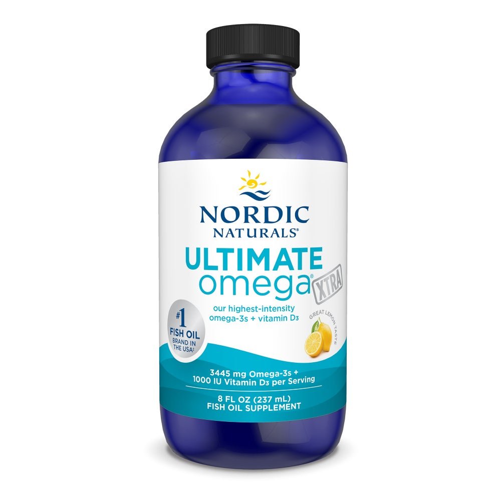 Ultimate Omega Xtra Liquid 237 ml Cytryna Nordic Naturals Sklep Nordic.pl