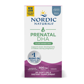 Vegan Prenatal DHA 60 softgels Bezsmakowy Nordic Naturals Sklep Nordic.pl