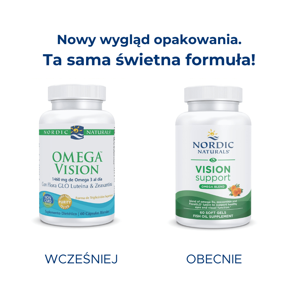 Vision Support 60 softgels Nordic Naturals Sklep Nordic.pl