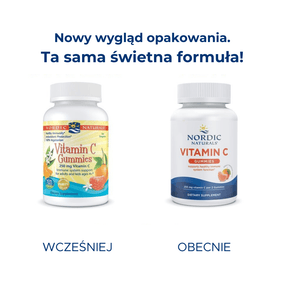 Vitamin C Gummies 60 gummies Mandarynka Nordic Naturals Sklep Nordic.pl