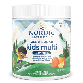 Zero Sugar Kids Multi Gummies 120 gummies Cytrusowy Nordic Naturals Sklep Nordic.pl