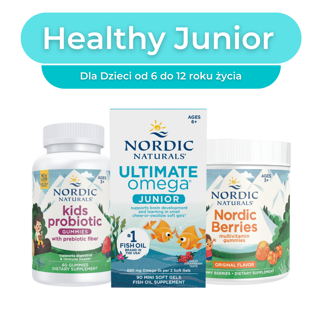 Zestaw Healthy Junior Nordic Naturals Sklep Nordic.pl