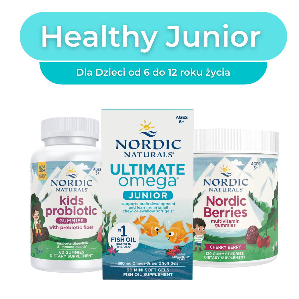 Zestaw Healthy Junior Nordic Naturals Sklep Nordic.pl