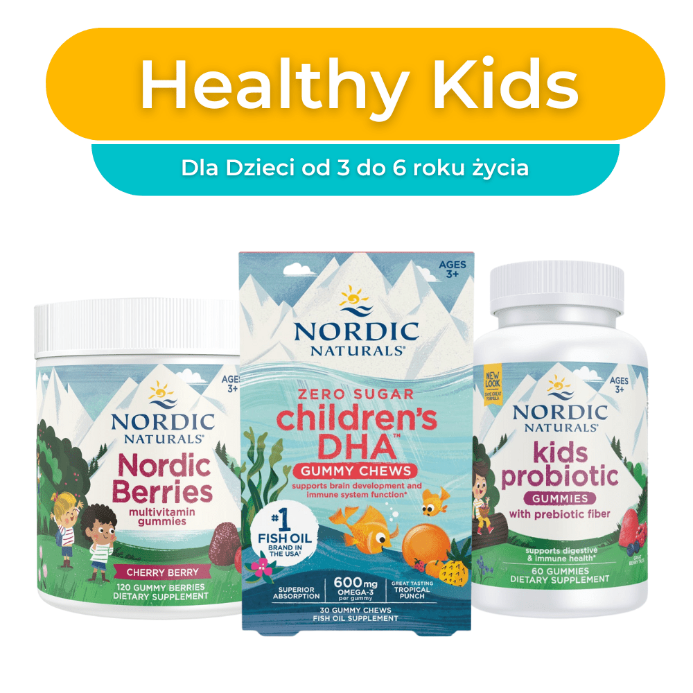 Zestaw Healthy Kids Nordic Naturals Sklep Nordic.pl