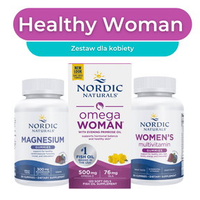 Zestaw Healthy Woman Nordic Naturals Sklep Nordic.pl