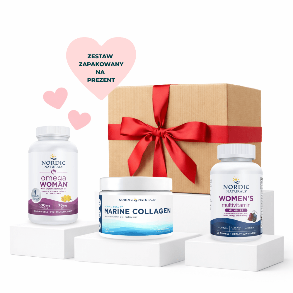 Zestaw prezentowy Her Daily Glow Nordic Naturals Sklep Nordic.pl