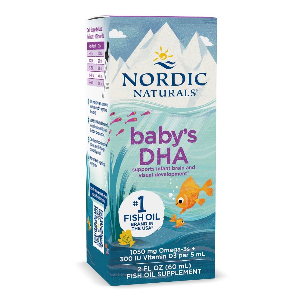 Baby's DHA 60 ml Nordic Naturals Sklep Nordic.pl