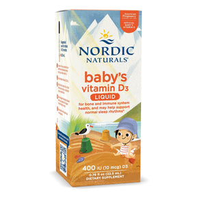 Baby's Vitamin D3 22.5 ml Nordic Naturals Sklep Nordic.pl