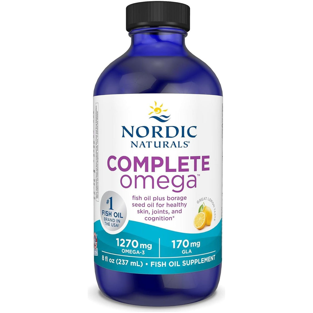 Complete Omega Liquid 237 ml Cytryna Nordic Naturals Sklep Nordic.pl