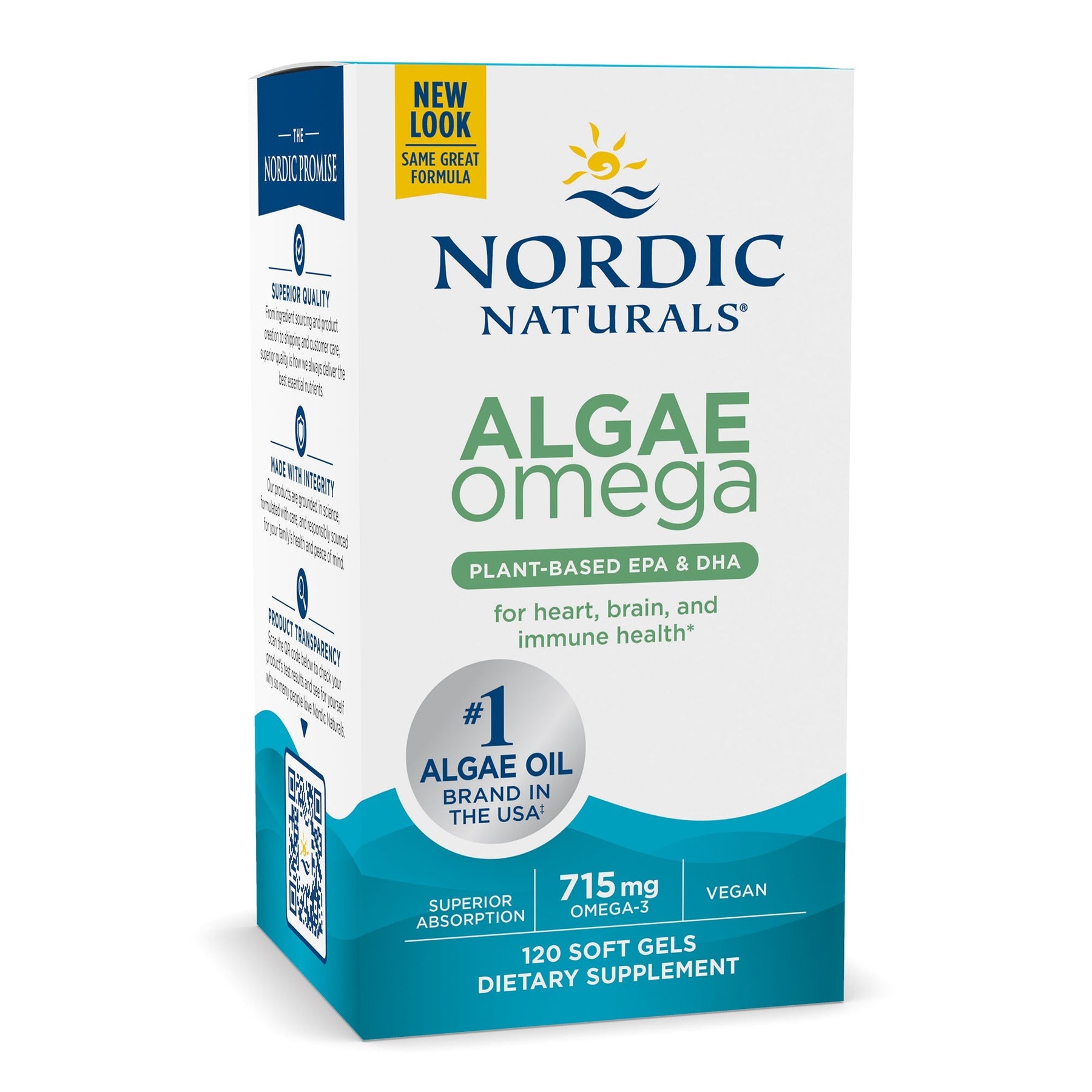 Algae Omega 120 softgels Nordic Naturals Sklep Nordic.pl