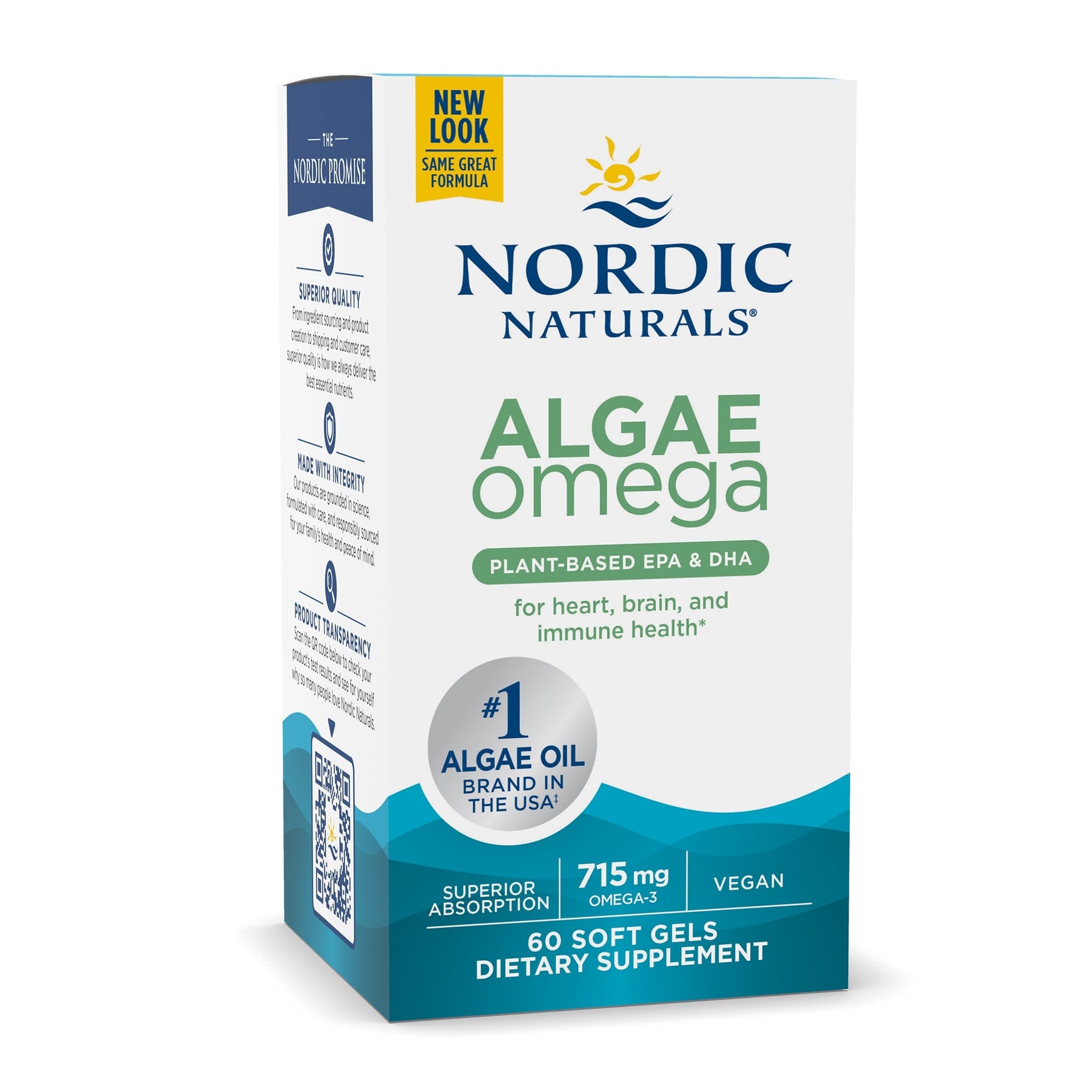 Algae Omega 60 softgels Nordic Naturals Sklep Nordic.pl