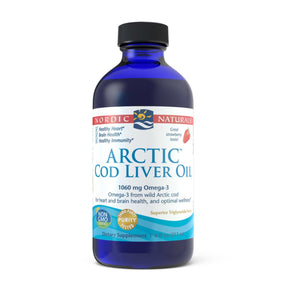 Arctic Cod Liver Oil Liquid 237 ml Truskawka Nordic Naturals Sklep Nordic.pl