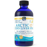 Arctic-D Cod Liver Oil Liquid 237 ml Cytryna Nordic Naturals Sklep Nordic.pl