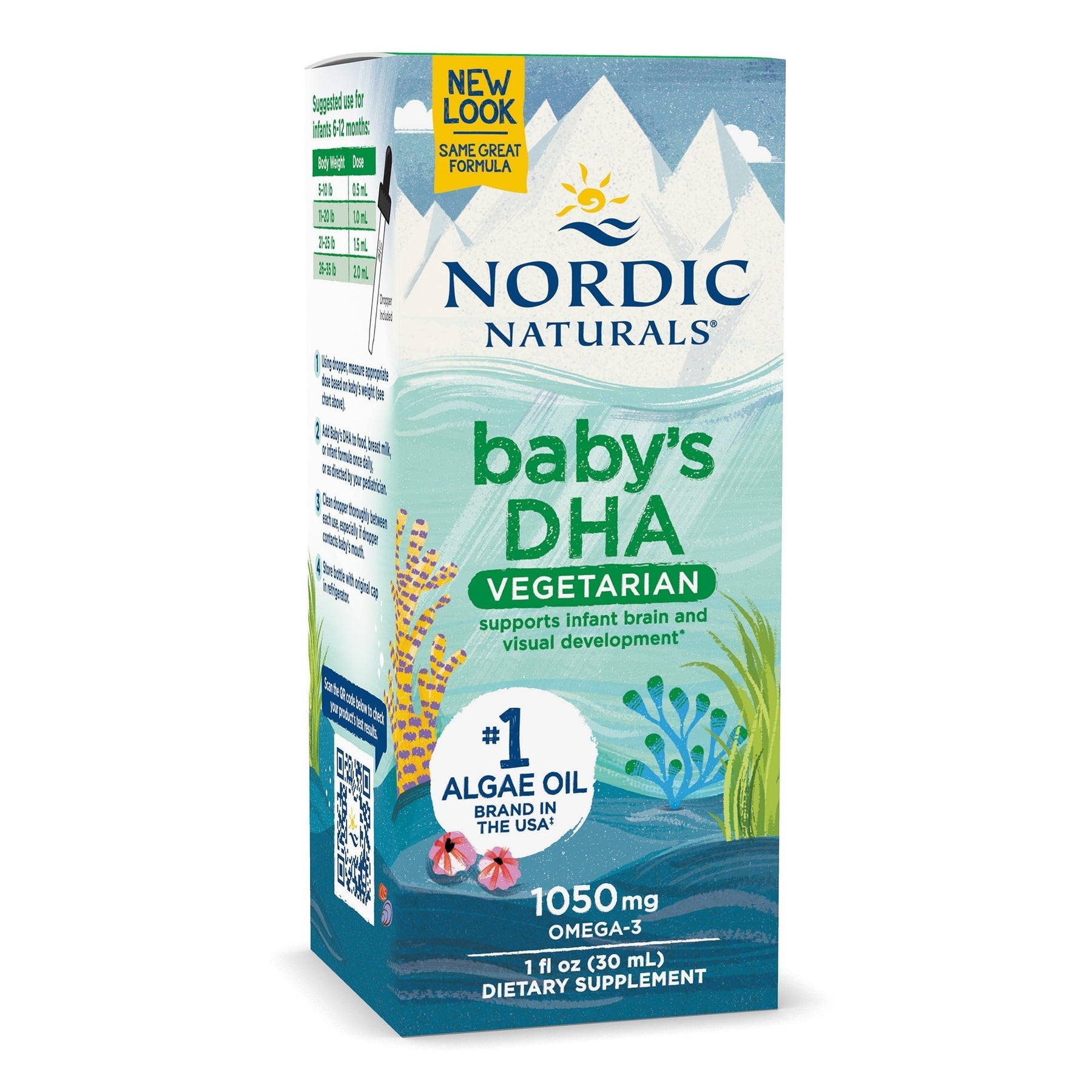 Baby's DHA Vegetarian 30 ml Nordic Naturals Sklep Nordic.pl