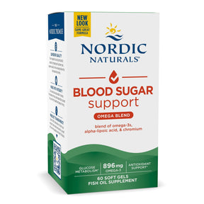Blood Sugar Support 60 softgels Cytryna Nordic Naturals Sklep Nordic.pl