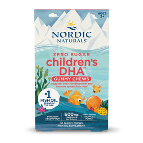 Children's DHA Gummies 30 gummies Owoce Tropikalne Nordic Naturals Sklep Nordic.pl