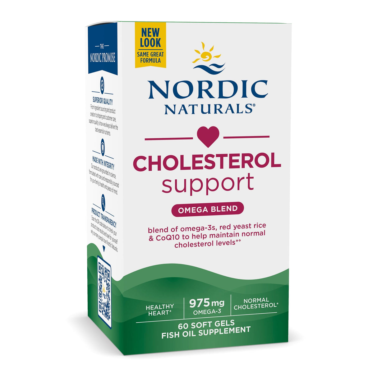 Cholesterol Support 60 softgels Cytryna Nordic Naturals Sklep Nordic.pl