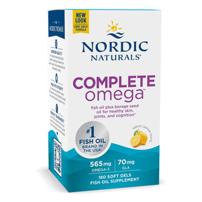 Complete Omega Softgels 180 softgels Cytryna Nordic Naturals Sklep Nordic.pl