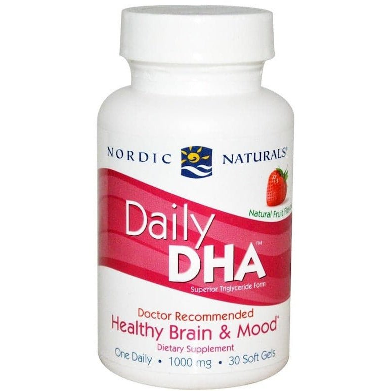 Daily DHA 30 softgels Strawberry Nordic Naturals Sklep Nordic.pl