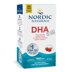 DHA Xtra Softgels 60 softgels Truskawka Nordic Naturals Sklep Nordic.pl