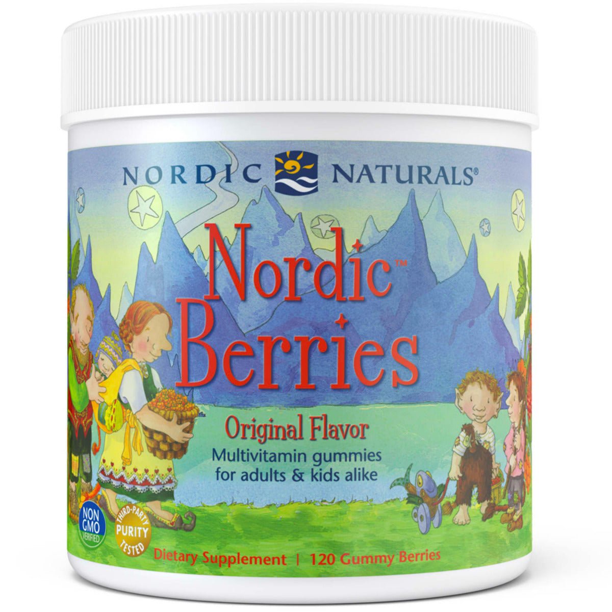 Nordic Berries 120 gummies Cytryna Nordic Naturals Sklep Nordic.pl
