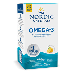 Omega-3 Softgels 180 softgels Cytryna Nordic Naturals Sklep Nordic.pl