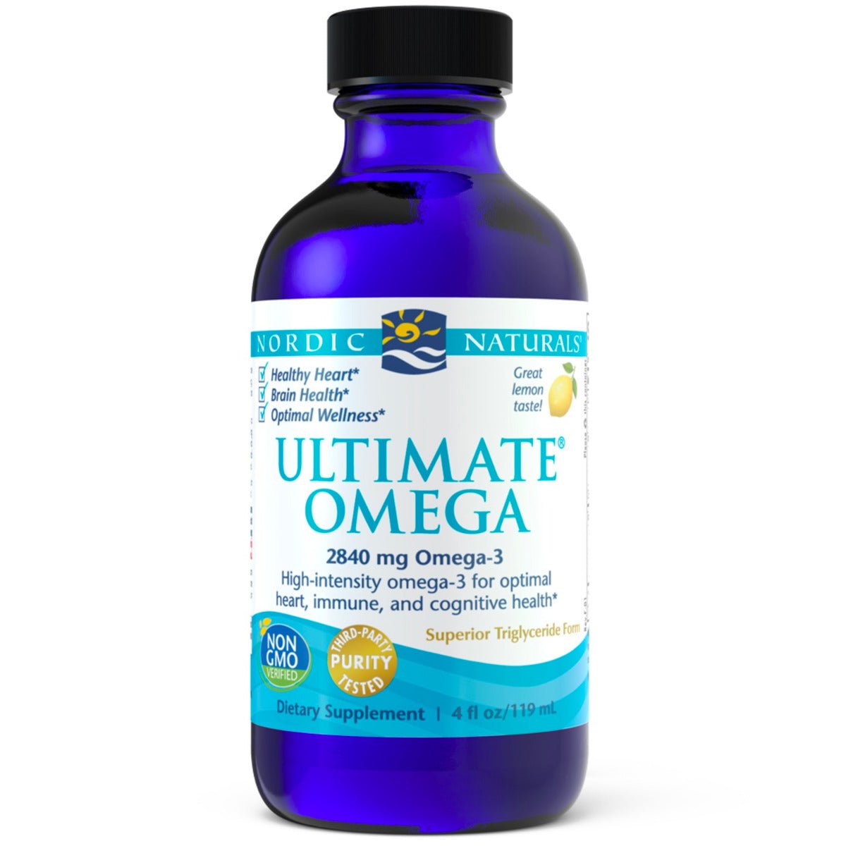 Ultimate Omega Liquid 119 ml Cytryna Nordic Naturals Sklep Nordic.pl